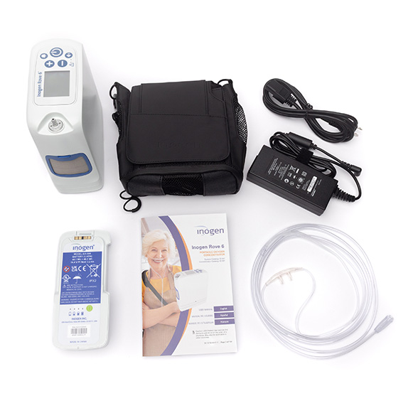Inogen Rove 6 con batería estándar 8 celdas